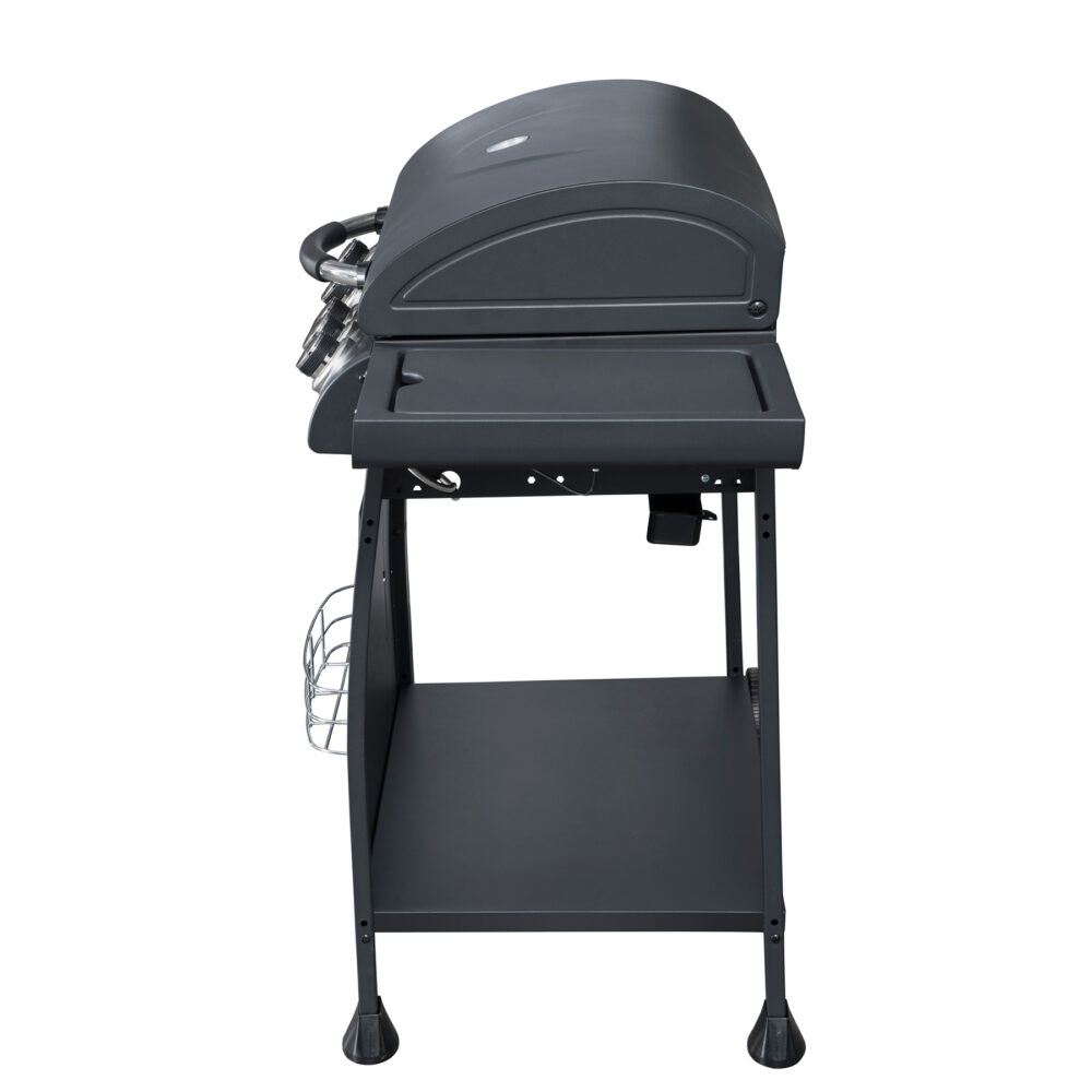 Parrilla 4 Quemadores + Quemador Lateral BBQ402GCQL