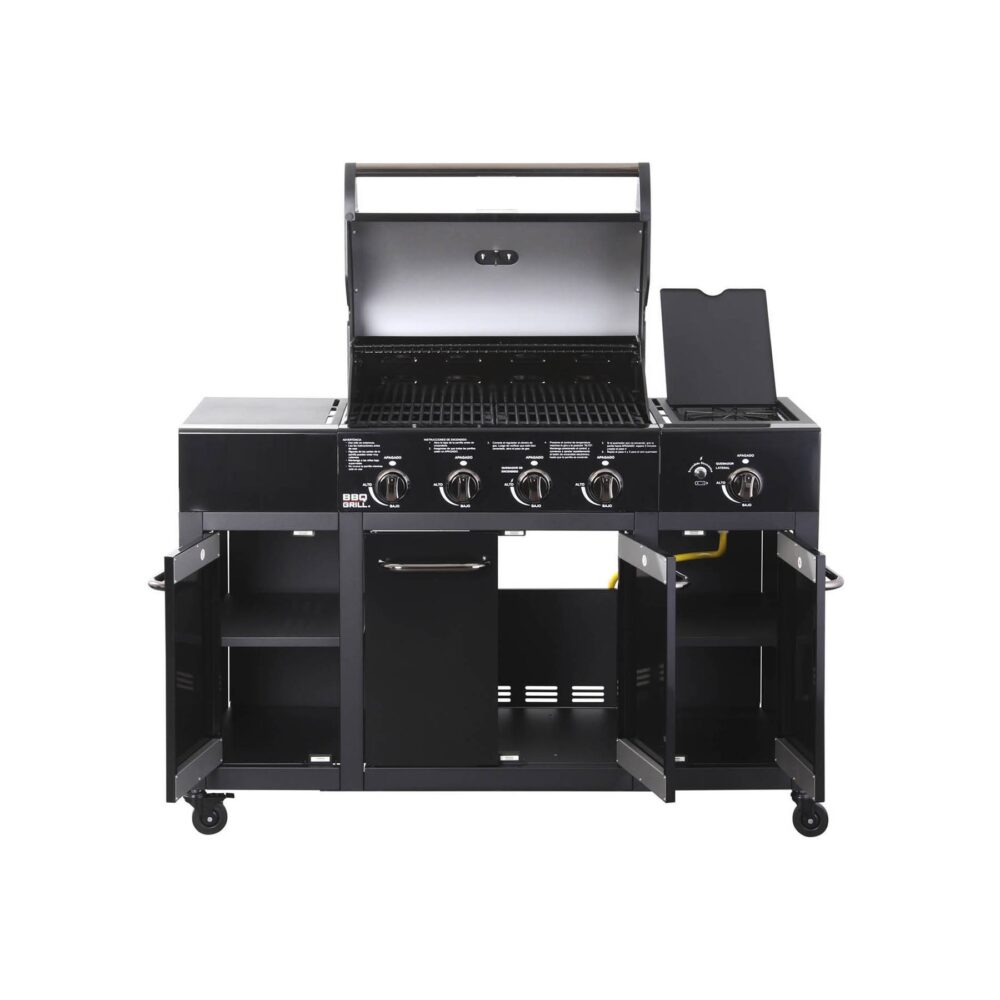 Parrilla BBQ GRILL de 4 quemadores Buffalo Black