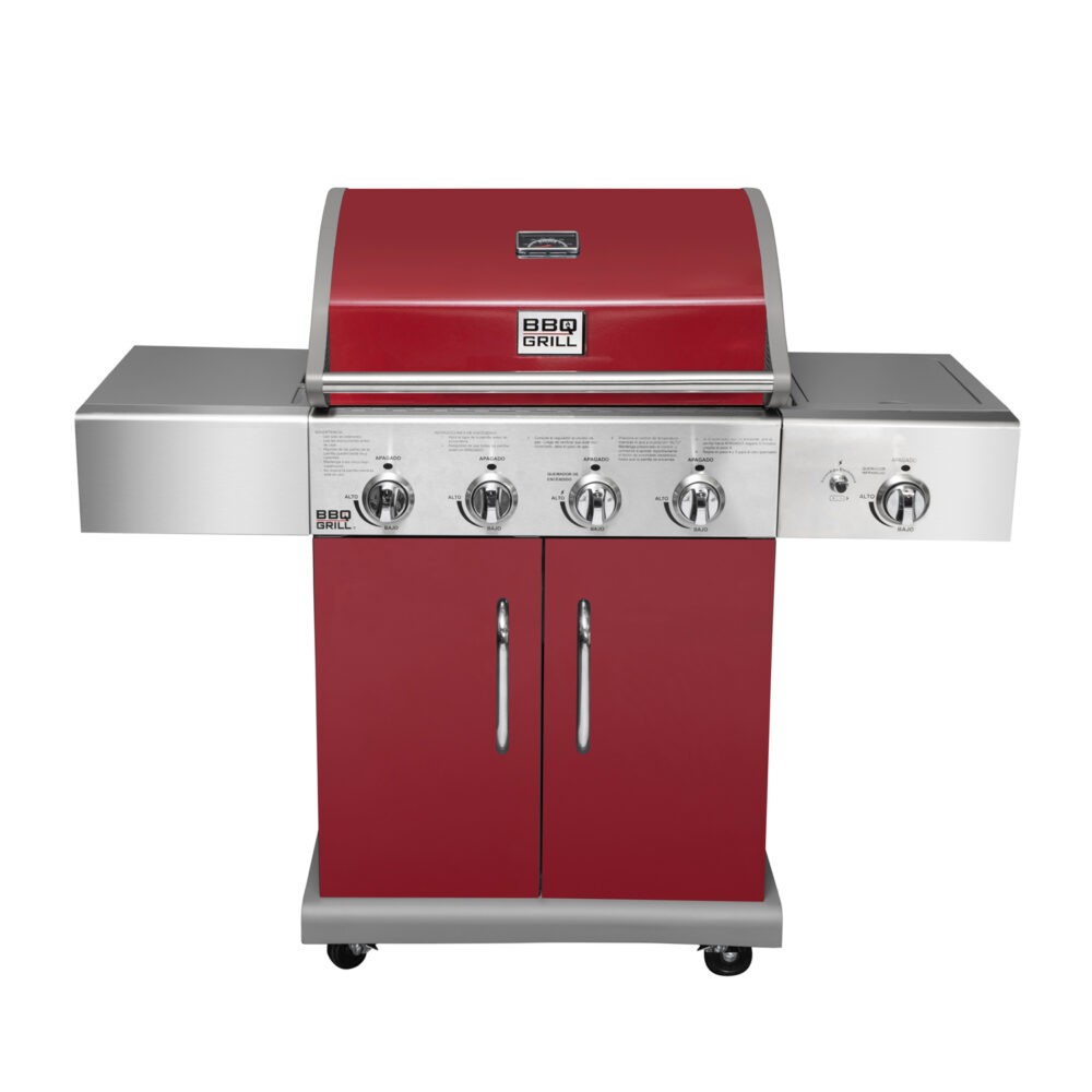 BBQ Grill BBQ401GCIR Parrilla de gas Roja