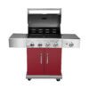 BBQ Grill BBQ401GCIR Parrilla de gas Roja