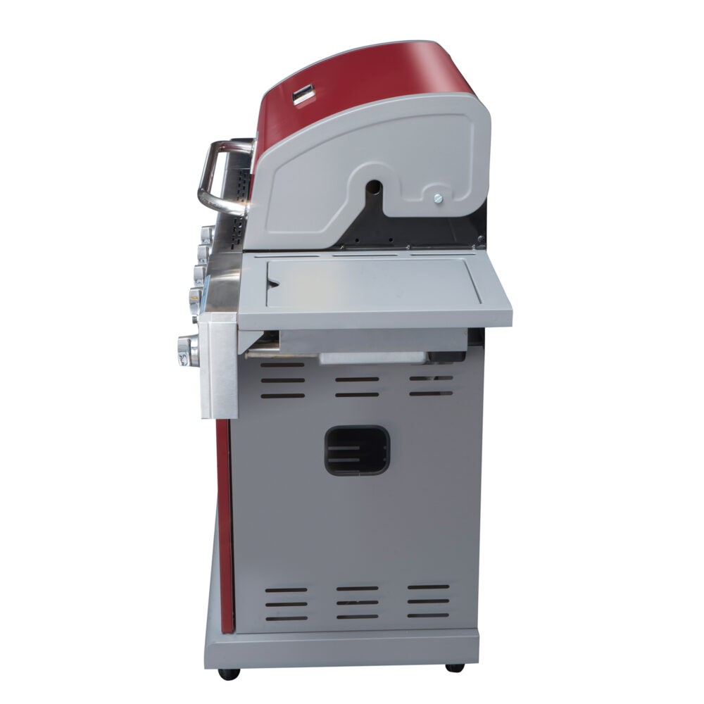 BBQ Grill BBQ401GCIR Parrilla de gas Roja